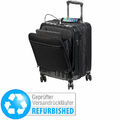 Xcase Koffer mit Powerbank: Handgepäck-Trolley mit Dehnfalte, Versandrückläufer