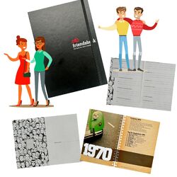 ✅ Freundebuch für Erwachsene Poesiealbum  Hardcover 84 Seiten Geschenk Gästebuch