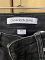 Calvin Klein Jeans Jeanshose  Gr. W26 / DE 32 34 XS  Schwarz