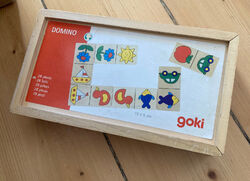 Goki Holz Domino Erstes Spielzeug Kleinkind