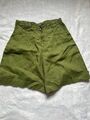 grüne Leinen Shorts, Gr. S