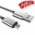 2m Micro USB Ladekabel Kabel Datenkabel für Original Samsung HUAWEI Tablet PS4