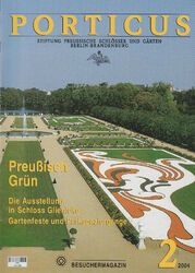 Porticus: Preußisch Grün - Schloss Glienicke - Besuchermagazin 2/2004 | Top