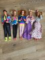 Barbie Puppen  plus Ken