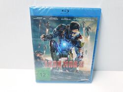 IRON MAN 3 Marvel Downey JR Paltrow Pearce Kingsley Blu-Ray Disc NEU OVP