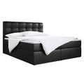 Boxspringbett Doppelbett Polsterbett Kunstlederbett mit Bettkasten Stauraumbett