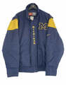 Nike Team Michigan Big Logo padded jacket blue/ yellow Large