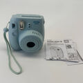Fujifilm Instax mini 8 Sofortbildkamera pastel-blue pastelblau