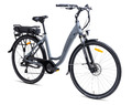 Elektrofahrrad Citybike E-Bike 700C E-CI1200 Grau Shimano Damenrad 518Wh