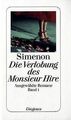 Die Verlobung des Monsieur Hire: Ausgewählte Romane... | Buch | Zustand sehr gut