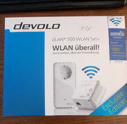 Devolo WiFi Starterkit dLAN 550 duo+, dLAN 550 WiFi Powerline