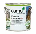 OSMO Einmal Lasur HS Plus 0,75/2,5 L div Farben Holzschutzlasur Farbe HolzöL