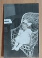 Schwarz Weissfoto Porträt Hübsches junges Mädchen Strumpfhose Vintage 1950er