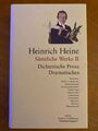 Heinrich Heine. Sämtliche Werke II. Winkler Weltliteratur Dünndruckausgabe. 2006