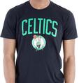 New Era Boston Celtics NBA Team Logo Tee Black T T-Shirt Men M L XL XXL