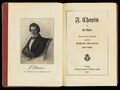 F. Chopin. Kleine Musikerbiographien. Mara, La (d.i. Marie Lipsius):