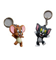 Tom und Jerry Schlüsselanhänger 2 Set Neu!