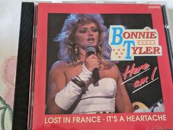 Bonnie Tyler - Here Am I - 1992 Lost in France/It´s a heartache CD guter Zustand