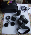 Canon EOS 300D Digital Zoom Lens EF-S, 18-55mm, Digital 3,5-5,6 II.,+EF 80-200mm