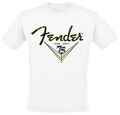 Fender Scribble Men Männer T-Shirt weiß  Männer Band-Merch, Bands