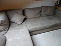 Couch ausziehbar, taupe, 2,60 m x 2,50 m, GRATIS