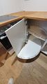 Küche Eckunterschrank 128cm Karussell Ikea