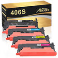 4x XXL Toner für Samsung CLT-406S Xpress C410W C460W CLP-360 CLP-365 CLX-3305