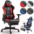 Premium 4D-Armlehnen Gaming Stuhl Chair Racing Chefsessel Bürostuhl Sportsitz 