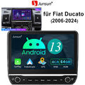 4+64GB Für Fiat Ducato 2006-2023 10.1" Android 13.0 Autoradio Navi Apple CarPlay