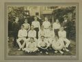 Cricket-Team vom Rumpf 1921 Foto