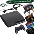 Sony PlayStation 3 Slim 120GB-1TB Abwärtskompatibel:PS3/PS2/PS1/Win95/SNES/SEGA