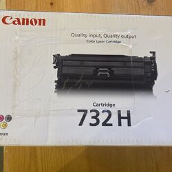 Original Canon 732 H schwarze Tonerkassette
