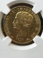 40 Lire 1813 Mailand Napoleon I NGC AU55 Goldmünze