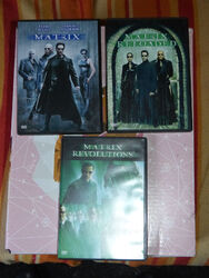Matrix Trilogie Matrix Matrix Reloaded Matrix Revolutions DVD