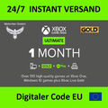 XBOX Game Pass Ultimate + XBOX LIVE GOLD – 1 Monat  - KEY EU - Sofort