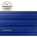 SAMSUNG Portable SSD T7 Shield 2 TB, blau