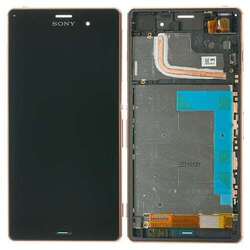 Original Sony Xperia Z3 D6603 LCD Bildschirm & Touch Digitister mit Rahmen - UK Sel...