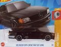 Hot WHeels 2023 Mercedes Benz 560 SEC AMG 1989 Schwarz  HW Turbo NEU&OVP