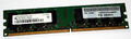 2 GB DDR2-RAM 240-pin 2Rx8 PC2-5300U non-ECC  'Qimonda HYS64T256020EU-3S-B'