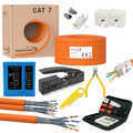 Cat7 Verlegekabel Netzwerkkabel Datenkabel Kat Lan Kabel Ethernet Simplex Duplex