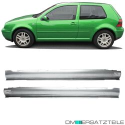 SET Einstiegblech Schweller Rechts Links für VW Golf 4 (2-3 Türer) ab 1997-2006