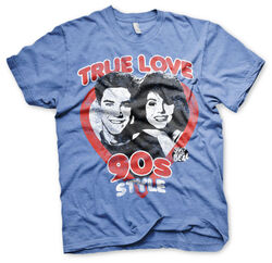 Offiziell lizenziert Saved By The Bell - True Love 90er Herren T-Shirt S-XXL Größen