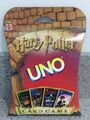 Vintage Harry Potter Mattel UNO KARTENSPIEL Original 2000 Illustrierte Ausgabe NEU