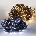 LED Clusterlichterkette Beleuchtung für Weihnachtsbaum bis 180 cm Innen/Außen