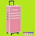 Kosmetikkoffer  Aluminium Trolley Pilotenkoffer Schminkkoffer ✅Werkversand✅