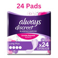 Always Discreet Inkontinenz-Slipeinlagen Long Plus für Damen  (24 Binden)