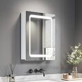 45x60 cm/50x70 cm Spiegelschrank Bad Mit Led Beleuchtung Badezimmer Spiegelschra