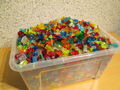 LEGO 300 transparente Steine kleinteile/kleinstteile bunte Mischung *T021*