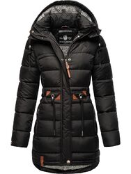 Navahoo Damen Winter Parka Stepp Mantel Jacke mit Kapuze warm gefüttert Daliee✔ Gratis Hin- und Rückversand inkl. Paketmarke für DE ✔