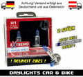 H1 EINPARTS EXTREMO SUPERWHITE 8500K XENON LOOK OPTIK EFFEKT HALOGEN LAMPEN 12V